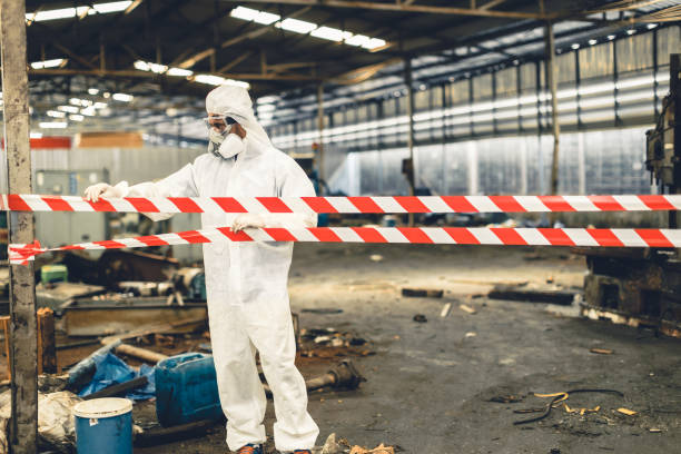 Professional Trauma Scene Cleanup technician working in West Milford, NJ